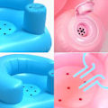 Miniatyrbillede 3 af 6: Multifunktionel baby børn oppustelig badeværelse sofa PVC oppusteligt sæde