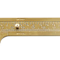 Miniatyrbild 5 av 5: Mått Mätning Verktyg Ficka 0-80 mm Mini Mässing Glidande Mätare Vernier Bokmått