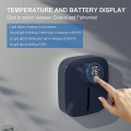 Miniatyrbild 7 av 7: Väggmonterad Tvål Dispenser El Skummande LED Temperatur Display Icke-kontakt Infraröd Sensor Tvål Dispenser