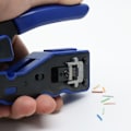 Miniatyrbilde 7 av 9: Rj45 crimper nettverk verktøy tang cat5 cat6 8p rg rj 45 ethernet kabel stripper pressing wire klemme
