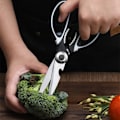 Miniatyrbillede 4 af 6: Rustfrit stål Køkken saks multifunktionelt kylling ben kød fisk fjerkræ grøntsager professionelle sakse værktøjer