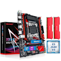 Pikkukuva 1 / 5: X99 emolevy LGA 2011-3 sarja sarja Intel Xeon E5 2640 V3 CPU 16GB(2*8G) DDR4 ECC RAM