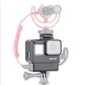 Miniatyrbild 1 av 7: Gopro Kamera Cage Case Frame for Gopro 7 6 5 Action Camera Vlogg Accessories with Cold Shoe