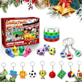 Pikkukuva 2 / 7: Joulu Adventti kalenteri Jalkapallo Grid Joulu Countdown Lapset Jalkapallo lelu