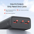 Miniatyrbilde 6 av 6: 65W Power Bank 30000mAh PD Quick Charge SCP FCP Powerbank Bærbar Ekstern Batteri lader