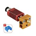 Miniatyrbild 1 av 10: Monterad Extruder Hot End Kit for Ender 3 CR10 Printer 1,75mm 0,4mm Munstycke Aluminium Värme Block 3d Skrivare Tillbehör