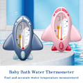 Miniatyrbillede 2 af 11: Baby bad termometer til nyfødt lille bjørn fisk delfin and vand temperatur meter bad baby badetøj legetøj