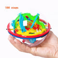 Pikkukuva 5 / 5: 100 Step 3D Magic Maze  aikuiset Lapset Aivot Testeri tasapaino harjoitus lelu
