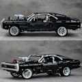Miniatyrbillede 4 af 7: Teknisk Dodge Oplader Racing Bil Model Bygningsblokke 42111 Klodser Legetøj