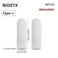 Miniatyrbillede 1 af 6: 2 stykker Silicone Hammer Finger Tå Beskytter Separator Hallux Valgus Korrektor Pedicure Fjerner Smerte Fod Pleje Værktøj