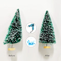 Miniatyrbild 5 av 6: Mini jul träd plast konstgjord jul träd prydnad