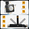 Miniatyrbillede 3 af 6: LED PIR Motion Sensor Floodlight Udendørs Væg Lys Hvid Lys