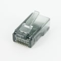 Miniatyrbilde 3 av 10: Ethernet kabler modul plugg nettverk kontakt RJ-45 krystall hoder Cat5 farge Cat5e gull belagt kabel