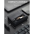 Miniatyrbillede 6 af 7: Credit Card Holder  RFID Blocking Bifold Wallet Men's Wallet with Coin Compartment and Banknote Compartment