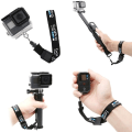 Miniatyrbilde 1 av 6: Håndledd stropp Nylon streng Hånd Snor Tau Snor Justerbar for GoPro Hero 9 8 7 6 SJCAM DJI OSMO Action Kamera Tilbehør