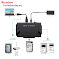 Miniatyrbild 4 av 6: Universal Adapter USB3.0 USB 3.0 Data Transfer to SATA IDE Combo External Converter