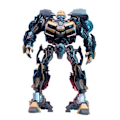 Miniatyrbilde 5 av 6: Mesterverk Transformasjon Handling Figur Leketøy Black Bee Figurine film Modell deformasjon Bil Robot