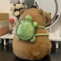 Miniatyrbild 2 av 6: Capybara Plysch Simulering Capibara Anime Fluffig Toy Kawaii Plushie Söt Docka Stuffed Djur Mjuk docka