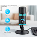 Miniatyrbilde 4 av 7: USB Mikrofon mikrofon For PC Vokal Kvalitet i Streaming Twitch Gaming YouTube tiktok