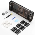 Pikkukuva 1 / 9: Läpinäkyvä taka levy Steam dekkiin,  DIY Clear Edition Vaihda Shell kotelo setti