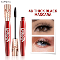 Miniatyrbillede 4 af 6: 1 PC Lasting Natural 4D Curling Tyk Lange Øjenvipper Hurtig Tørre Ikke-blomstrende Mascara