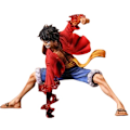 Miniatyrbillede 1 af 5: One Piece Luffy Figures Abe D. Luffy Battle Style Action Figures Anime Collection PVC Model Dukke Legetøj