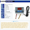 Miniatyrbild 4 av 6: 12V120W Mikrodator digital display temperatur kontroll omkopplare