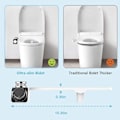 Miniatyrbillede 2 af 8: Koldt og varmt vand toilet bidet selv rengøring bidet feminint toilet vand spray ​Badeværelse hygiejnisk bruser