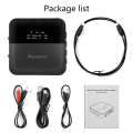 Pikkukuva 4 / 6: 2 in 1 Langaton BT 5.0 Musiikki ääni lähetin vastaanotin sovitin mini 3.5mm aux aptX HD Low latency optical auto adapteri
