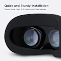 Miniatyrbillede 2 af 7: Oculus Quest 2 VR Brille Anti-blå Lens Ramme Hurtig Afmontering Clip Lens Beskyttelse