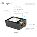Miniatyrbilde 5 av 7: 200W 10A DC Balanse lader Utlader for 1-6S Lipo Batteri Med Spenning Servo Checker