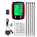 Miniatyrbillede 4 af 5: Cykel Computer LCD Digital Kablet Cykling Computer Speedometer Cykel Hastighed Kilometertæller Med Baggrundsbelysning cykel Tilbehør