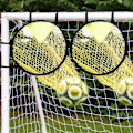 Miniatyrbild 2 av 8: 2 bitar Fotboll Target Net Fullbart Fotboll Träningsnät