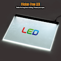 Miniatyrbillede 3 af 7: A3 LED Lys Pad til Diamant Maling Translucent Tegning Tavle USB Powered Digital Grafik Tablet til Kunst Animation Sketching