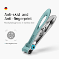 Miniatyrbillede 2 af 7: Negle klippere rustfrit stål to størrelser er tilgængelige manicure fingernegle kutter tyk hård tånegl sakse værktøj