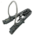 Miniatyrbilde 2 av 5: Multifunksjonell RJ45 Nettverk Kabel Crimper 8P6P4P Tre-Purpose Tester Ratchet Verktøy