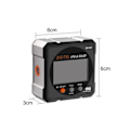 Miniatyrbillede 6 af 6: Laser Digital Protractor Inklinometer Laser Level Lineal USB Opladbar