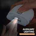 Miniatyrbild 6 av 7: Hög kvalitet Elektrisk Nagelklippare med Lätt Automatisk Nageltrimmer USB Laddning Nagelklippare Manikyr för Baby Vuxen Skötsel Sax Verktyg