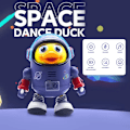 Miniatyrbilde 3 av 7: Baby Duck Toy Musical Interactive Toy Elektrisk med lys og lyder Dansing Robot Space Elements