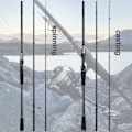 Miniatyrbilde 2 av 5: Lure Fiske Stang 3,0m30T Karbon Spinning Baitcasting FUJI Guide Reise Lure Stang