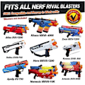 Miniatyrbillede 2 af 7: 100 runder for Nerf rival kompatibel ammunition bulk legetøj