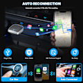 Miniatyrbild 5 av 6: 2-i-1 Wired to Wireless CarPlay Adapter & Android Auto Wireless Adapter Plug & Play