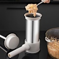 Miniatyrbillede 5 af 7: Rustfrit stål pølse kød stopper vandret pølsemaskine hjemmelavet køkken kød pølse værktøj pølse fyldstof