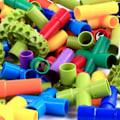 Miniatyrbilde 3 av 10: DIY Vann Byggeklosser Leker Montessori Vann Rør Byggeklosser Leketøy Designer Barn Bygg Utdanningsleker Gave