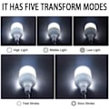 Miniatyrbillede 6 af 8: USB Genopladelig LED Nødlys Lys Hus Udendørs Bærbare Lanterner  Nødlys Lampe Pære