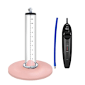 Pikkukuva 1 / 8: Premium LCD sähköinen tyhjiö pumppu peniksen laajennukseen Optimaalinen Kpa Imu-vapautus Cycles uros Dick Extender