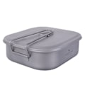 Pikkukuva 3 / 5: 1000ml Armeija Sotka Tina Titanium Lounas Box Camping Bento Box
