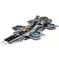 Miniatyrbillede 2 af 4: Helicarrier Model Aircraft Carrier Bygge Klodse Shield Serie Start Plan Bricks Legetøj