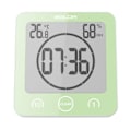 Miniatyrbild 4 av 4: LCD Digital Vattentät  För Vatten Stänk Badrum Vägg Klocka
