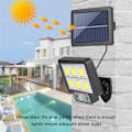 Miniatyrbilde 2 av 7: LED Solar Splitt Vegg Lampe 3 Modus Vanntett Bevegelse Sensor Lamper Hage Gate Belysning Solar Lampe For Hage Sikkerhet Vegg Lys